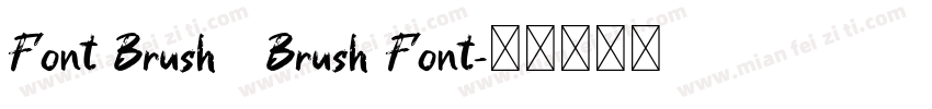 Font Brush   Brush Font字体转换